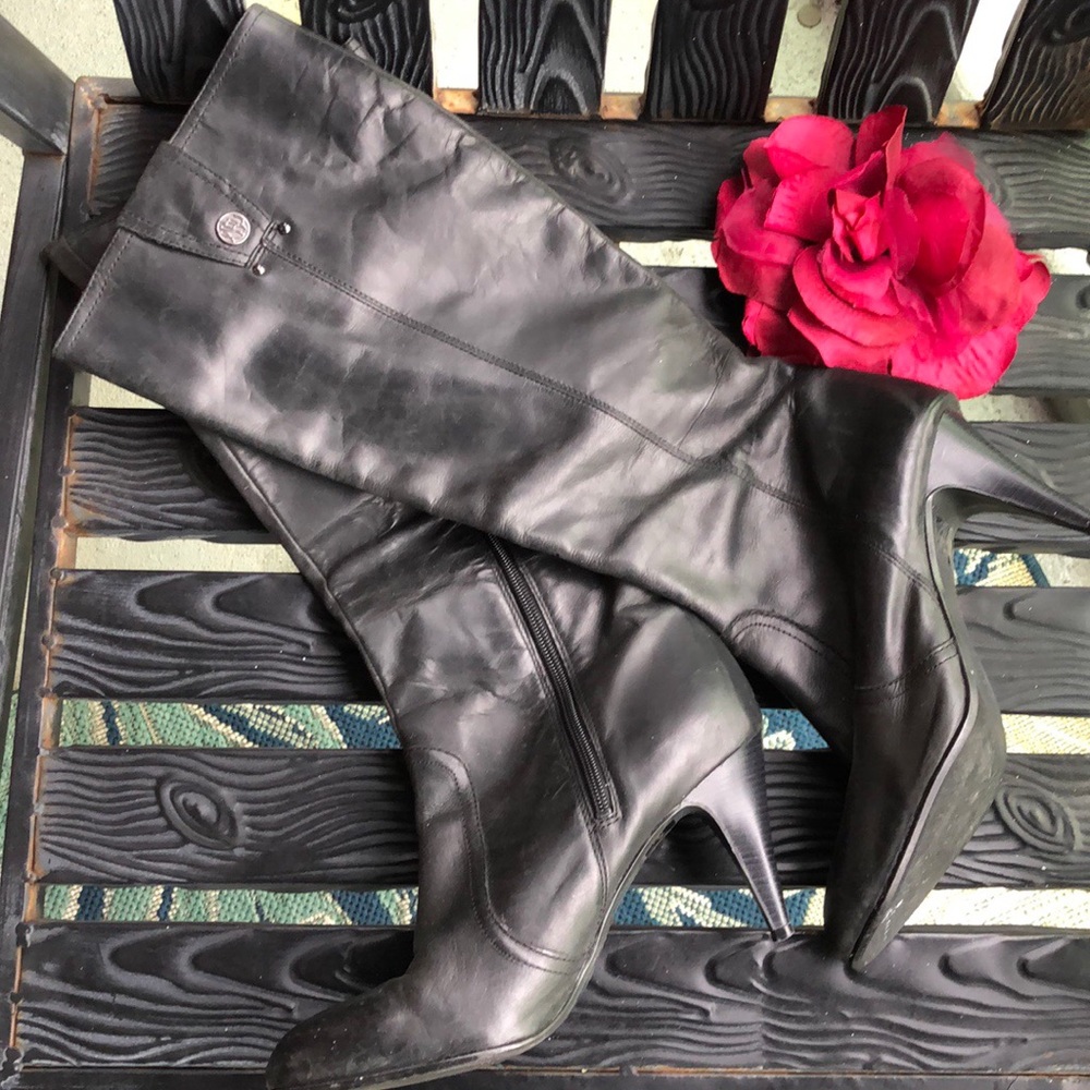 Libby Edelman Leather Boots - image 1